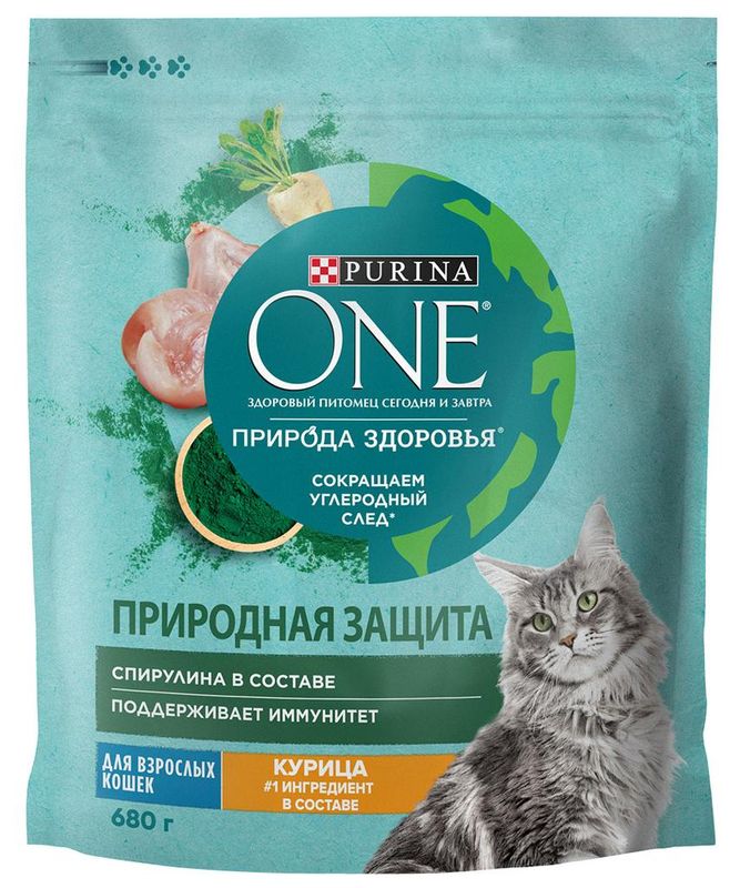 Природа Здоровья для взрослых кошек Курица 680 гр