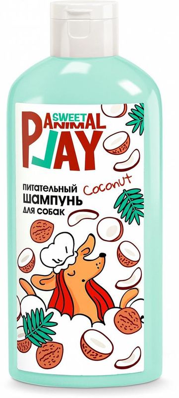 Animal Play Sweet Шампунь для собак питательный флакон п/э 300 мл(12)