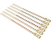 Ошейник №12 с подкладом стразы 1 шт