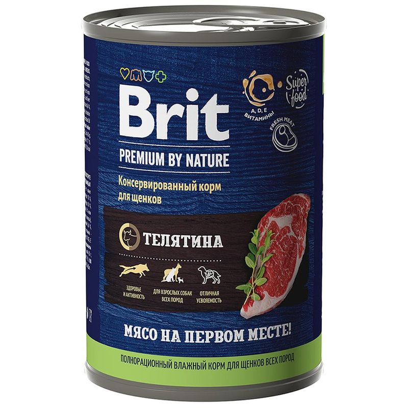 Brit Premium by Nature Puppy & Junior Veal 410 гр
