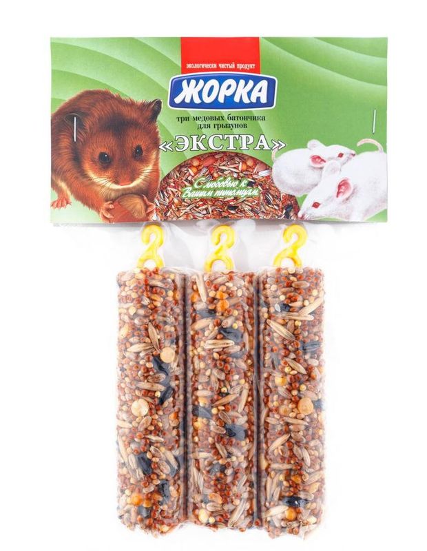 Медовые батончики для грызунов, 3 шт (150 гр) Салями