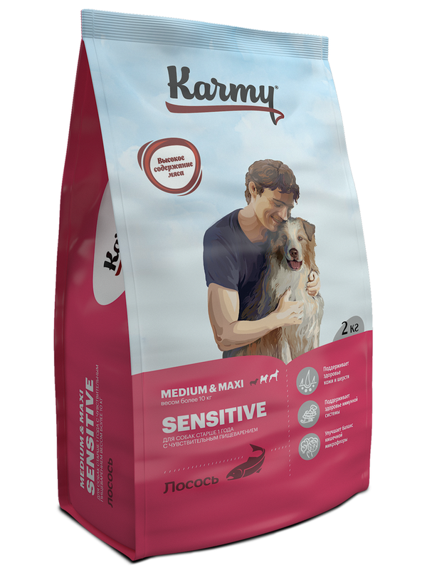 KARMY SPECIALIZED SENSITIVE MEDIUM&MAXI 2 кг