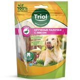 Крученые палочки для собак, 70гр утка