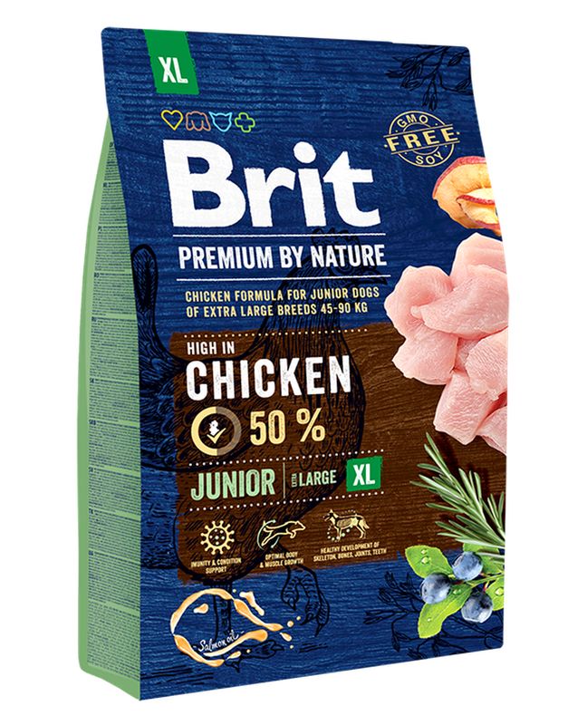 Brit Premium by Nature Dog Junior XL 3 кг