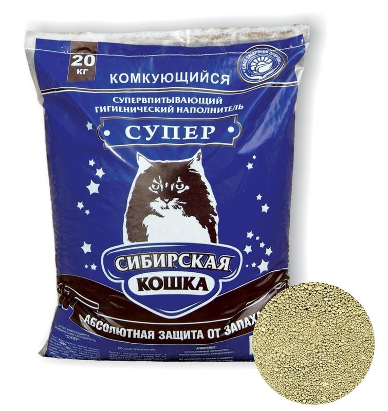 Наполнитель комкующийся "Супер" 5 л
