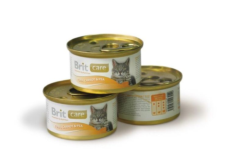 Brit Care Tuna, Carrot & Pea 80 гр